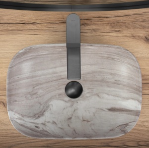Lavoar de blat REA BELINDA ASH, Dimenisuni 46x33x13.5 cm - Img 4