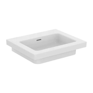 Lavoar pe mobilier Ideal Standard Atelier Extra alb lucios cu orificiu preaplin 61 cm - Img 10