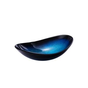 Lavoar sticla Blue VELDMAN + acesorii 54x35x15 cm - Img 11