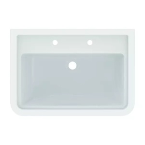 Lavoar suspendat Ideal Standard Atelier Calla alb lucios 72 cm cu 2 orificii baterie si preaplin - Img 2