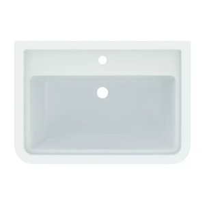 Lavoar suspendat Ideal Standard Atelier Calla alb lucios 72 cm cu orificiu baterie si preaplin - Img 4