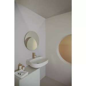 Lavoar suspendat Ideal Standard Atelier Linda-X 60 cm alb lucios cu orificiu baterie si preaplin - Img 7