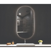 Oglinda Fluminia Dali Ambient cu iluminare si dezaburire 60 cm - Img 2