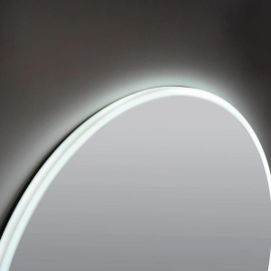 Oglinda LED 80cm, Sistem Dezaburire, Lumina reglabila, Afisaj Ora si Temperatura - Img 3