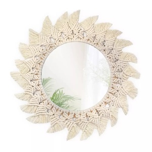 Oglinda perete Boho 50CM 322048 - Img 1