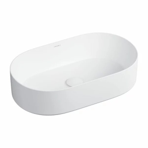 Pachet lavoar pe blat Rea Mesa alb 53.5 cm, baterie lavoar Rea Lungo negru si ventil lavoar Click-Clack negru - Img 9