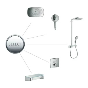 Para de dus Hansgrohe Raindance Select S 120 bronz periat 3 functii - Img 5
