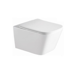 Set Bideu SLIM si Vas WC PRO MOUSSE RIMLESS IMPERIA, montaj suspendat, ceramica sanitara, Capac Soft-Close inclus - Img 3