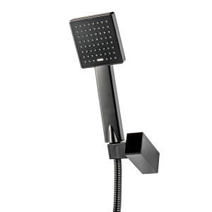 Set de dus incastrat PRO FATTER, montaj in perete, Finisaj Negru - Img 2