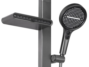Set de dus REA Karl, Design Unic si Elegant, Culoare Titanium - Img 3