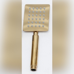 Set De Dus T151C Model Modern cu Termostat si Efect De Ploaie, Culoare Gold - Img 12