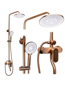 Set dus REA DROP Brush Copper