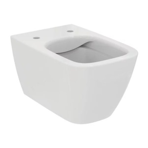 Set vas wc suspendat Ideal Standard I.life B alb cu capac si rezervor cu cadru incastrat si clapeta - Img 2