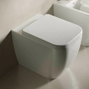 Vas wc pe pardoseala Hatria Bianca Back-to-Wall Rimless - Img 2