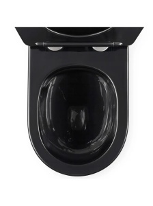 Vas WC Rea Carlo Mini Tornado Black Brush Gold - Img 4