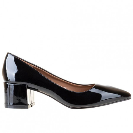Pantofi office din lac Andra blk