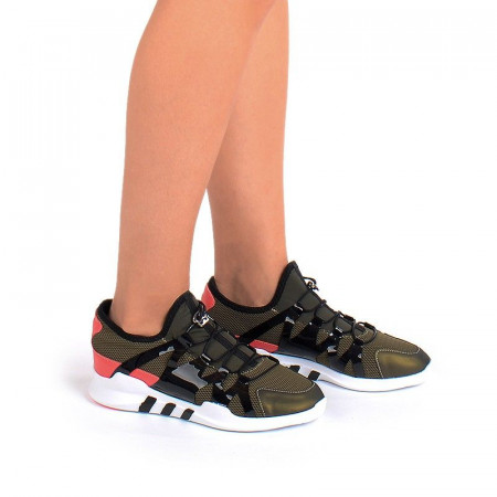 Sneakers stil adidas verde Salma