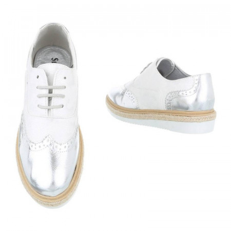 Pantofi casual , dama, Argintiu
