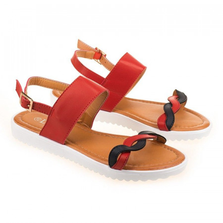 Sandale casual de vara Layla rosii