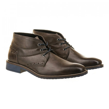 Ghete casual din piele naturala italia Marcio