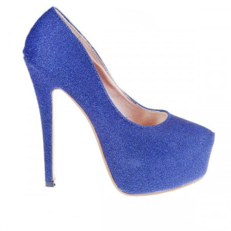Pantofi Elmira albastri