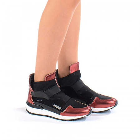 Pantofi sport la moda Marta rosu