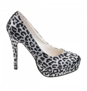 Pantofi de dama black leopard Crista - Img 1