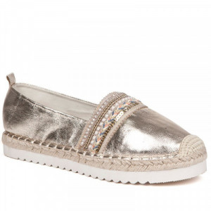 Espadrile dama, Auriu