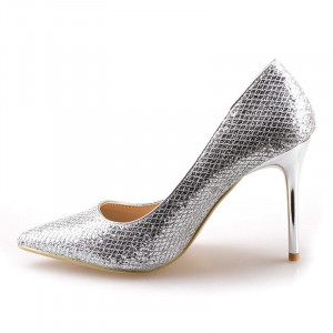 Pantofi stiletto cu toc inalt Tina - Img 3