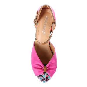 Sandale fuchsia Camille - Img 3