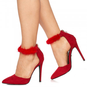 Pantofi stiletto cu toc inalt Ilaria - Img 2