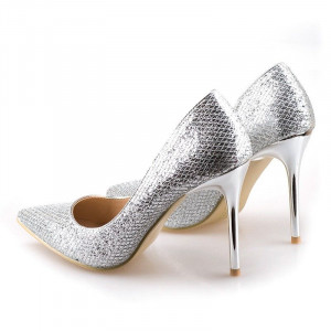 Pantofi stiletto cu toc inalt Tina - Img 4