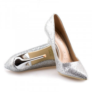 Pantofi stiletto cu toc inalt Tina - Img 5