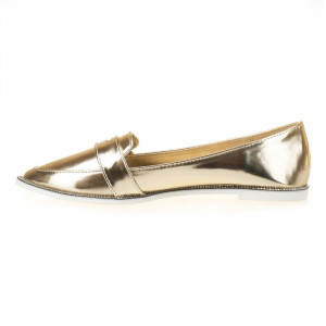 Balerini Piele Aurii Goldie - Img 3