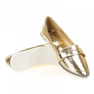 Balerini Piele Aurii Goldie - Img 5
