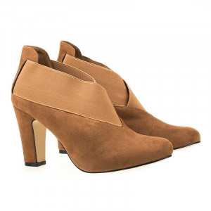 Botine cu toc gros Giulia - Img 2