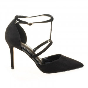 Pantofi stiletto cu barete Mia - Img 2