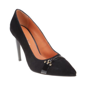 Pantofi Stiletto din piele intoarsa Camelia - Img 2