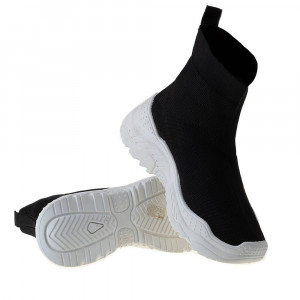 Sneaker trendy din textil elastic Andra - Img 5