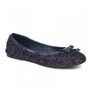 Balerini dama, casual, Navy - Img 1