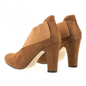 Botine cu toc gros Giulia - Img 4