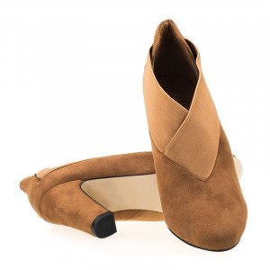 Botine cu toc gros Giulia - Img 5