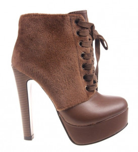 Botine dama coffee Style - Img 1