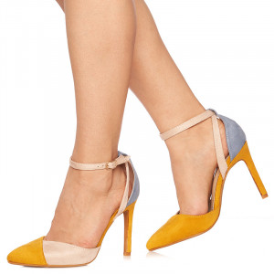 Pantofi stiletto cu toc inalt Guidita - Img 1