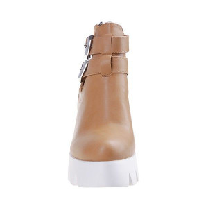 Botine de vara salma camel - Img 3
