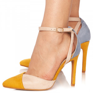Pantofi stiletto cu toc inalt Guidita - Img 3