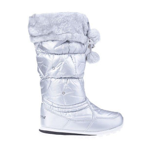 Cizme pentru zapada Silver argintii - Img 1