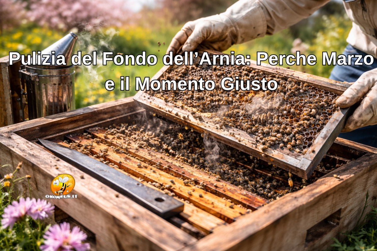 Pulizia del Fondo dell’Arnia: Perche Marzo e il Momento Giusto