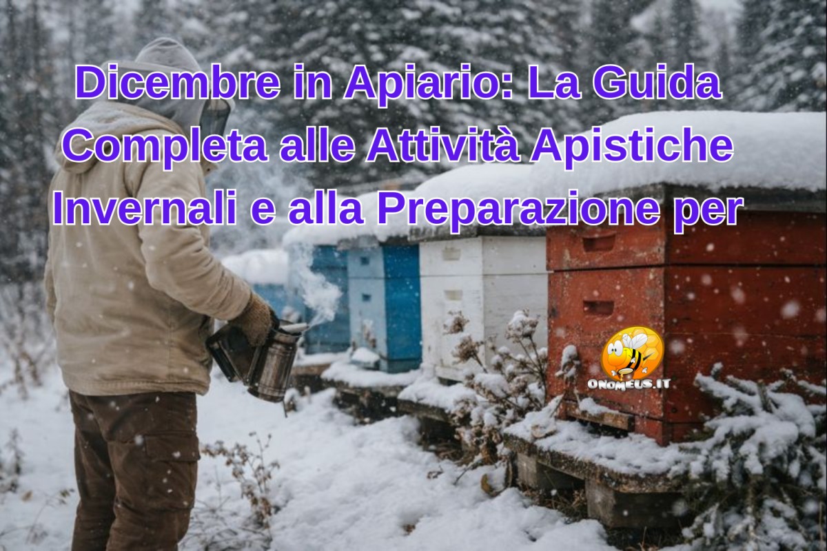 Dicembre in Apiario: La Guida Completa alle Attività Apistiche Invernali e alla Preparazione per