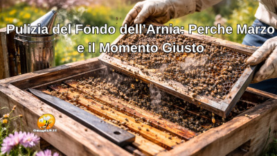Pulizia del Fondo dell’Arnia: Perche Marzo e il Momento Giusto